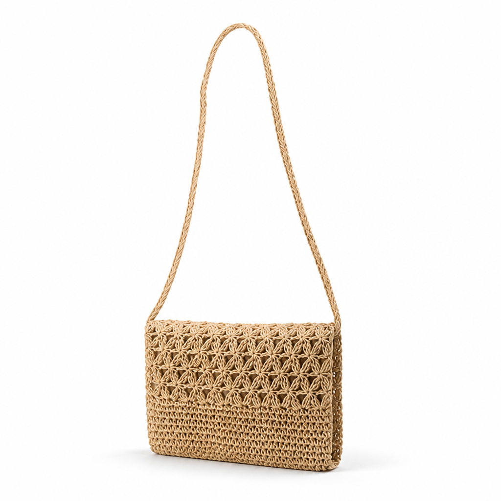 Eco-Friendly Handcrafted Macramé Shoulder Bag