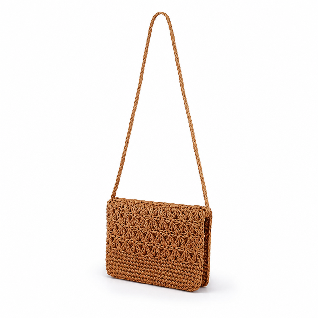 Eco-Friendly Handcrafted Macramé Shoulder Bag
