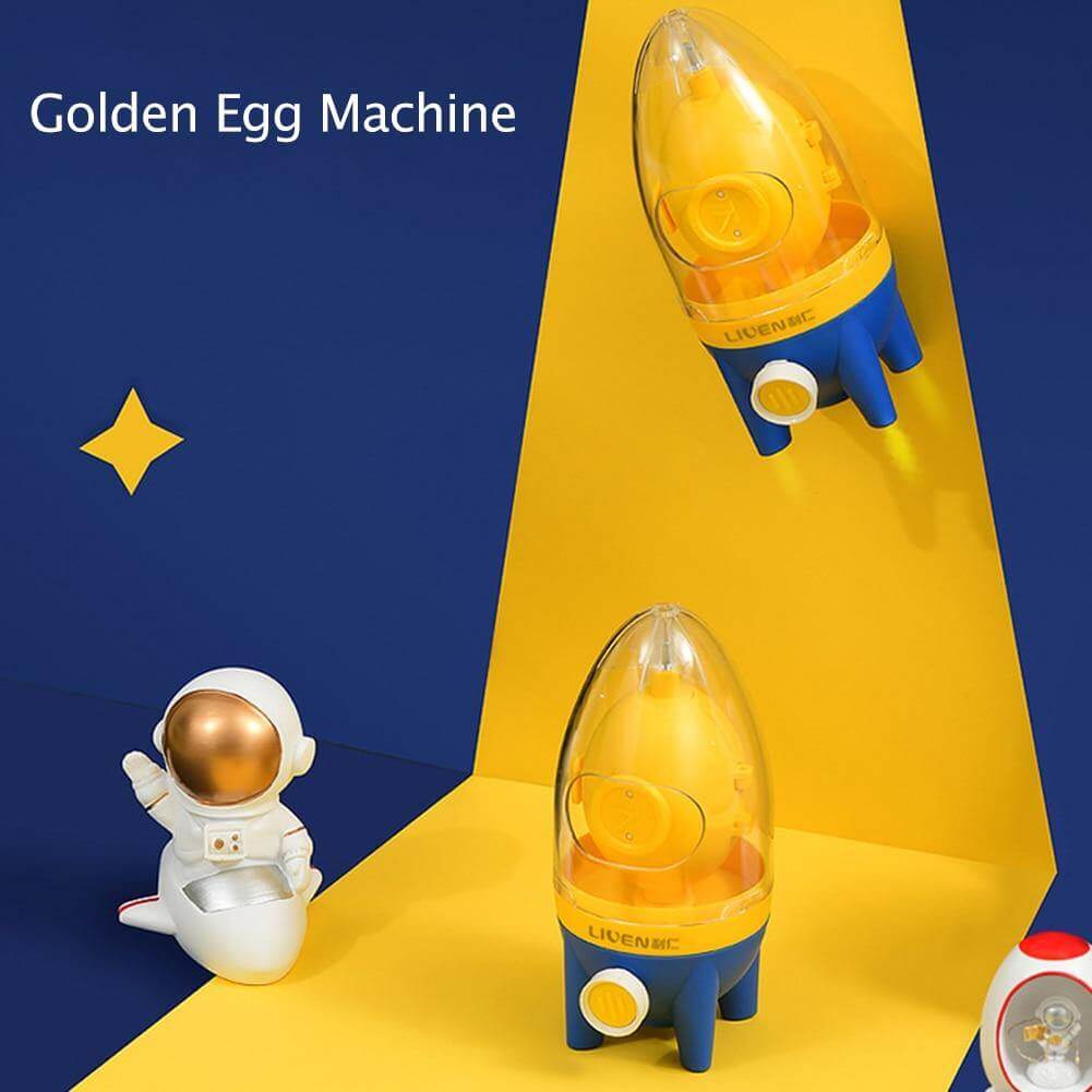 Egg Mixer Pull-String Dishwasher-Safe