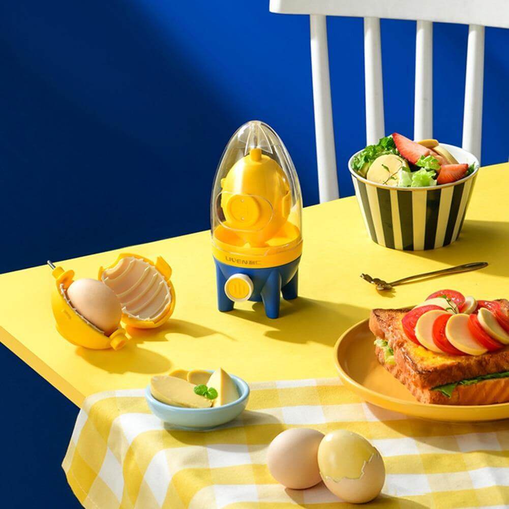 Egg Mixer Pull-String Dishwasher-Safe