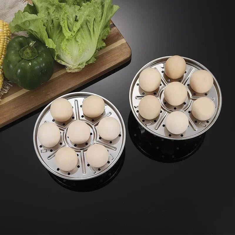 Egg Steamer Rack Stainless Steel Removable Design