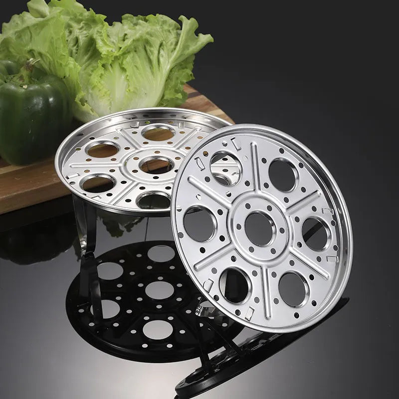 Egg Steamer Rack Stainless Steel Removable Design