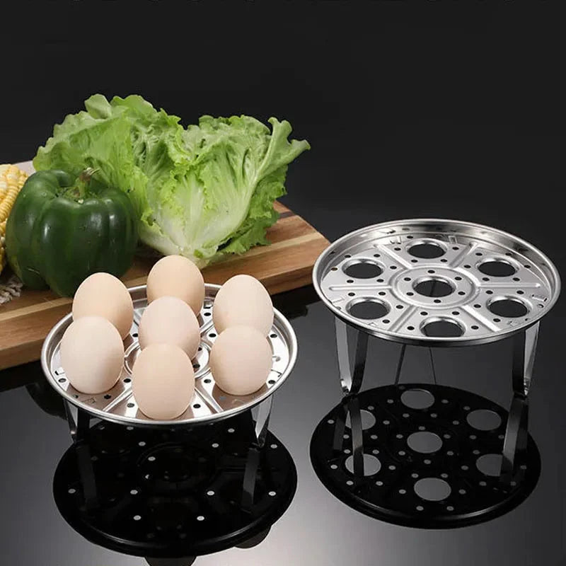 Egg Steamer Rack Stainless Steel Removable Design