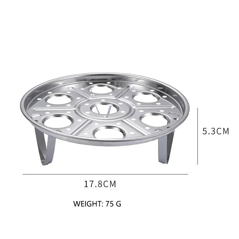 Egg Steamer Rack Stainless Steel Removable Design