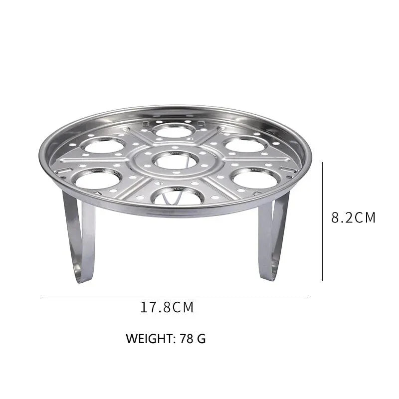 Egg Steamer Rack Stainless Steel Removable Design