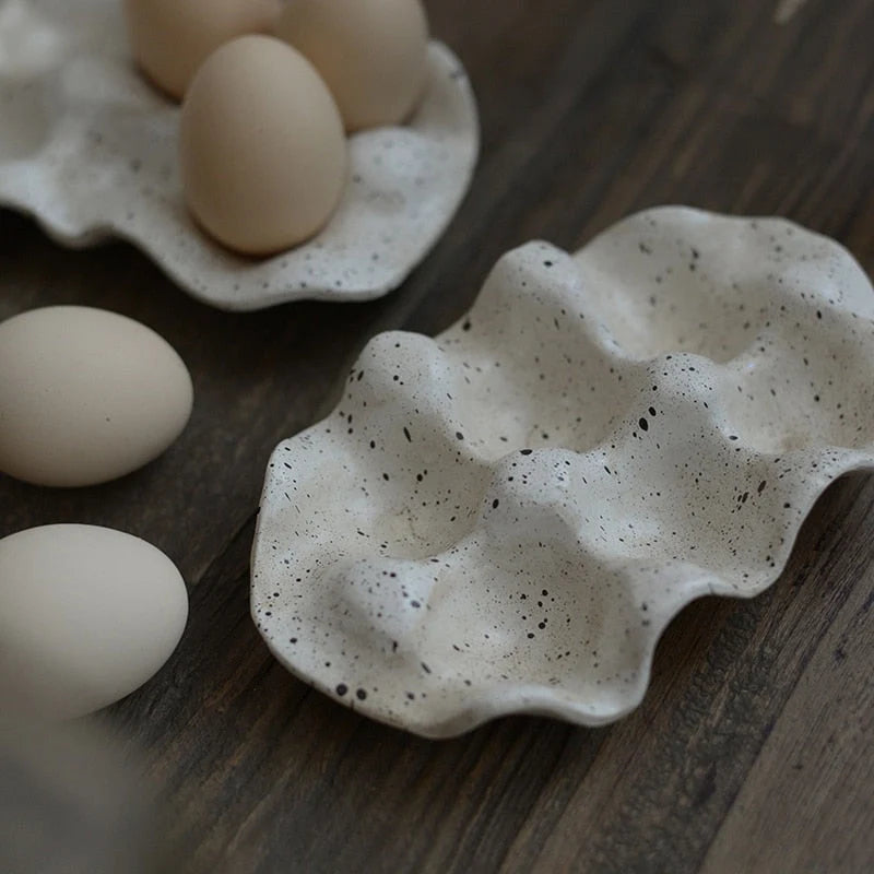 Egg Storage Tray Resin 6 or 12 Grid