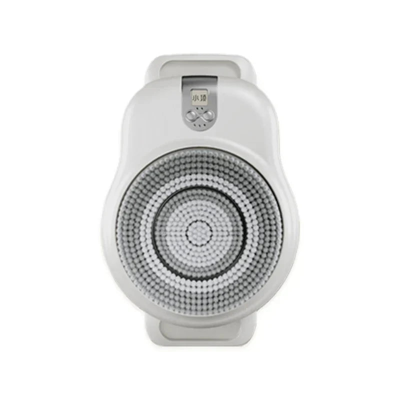 Electric Back Scrubber Wall-Mounted Rechargeable Exfoliating Massage
