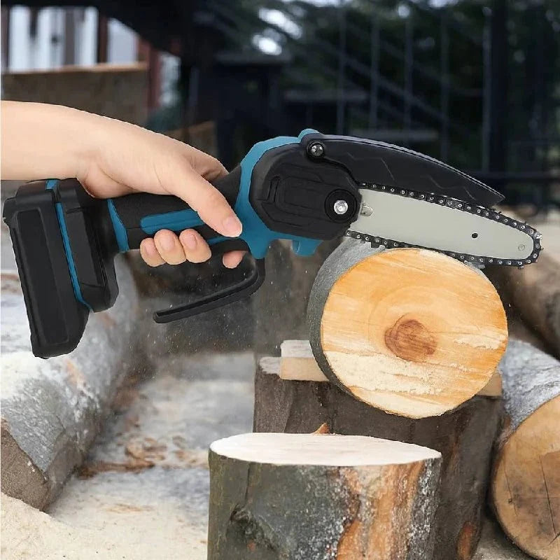 Electric Chainsaw Cordless Lightweight 30 Minute Runtime