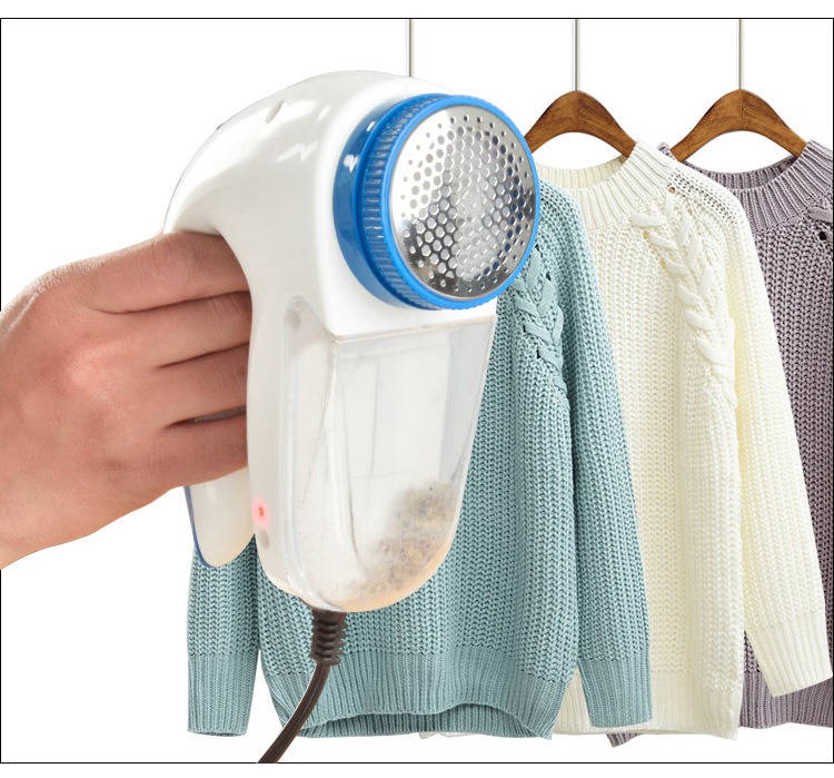 Electric Fabric Shaver Stainless Steel Blades & Fluff Collector