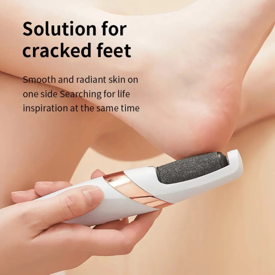 Electric Foot File Rechargeable Cordless High-Speed Rotating Head