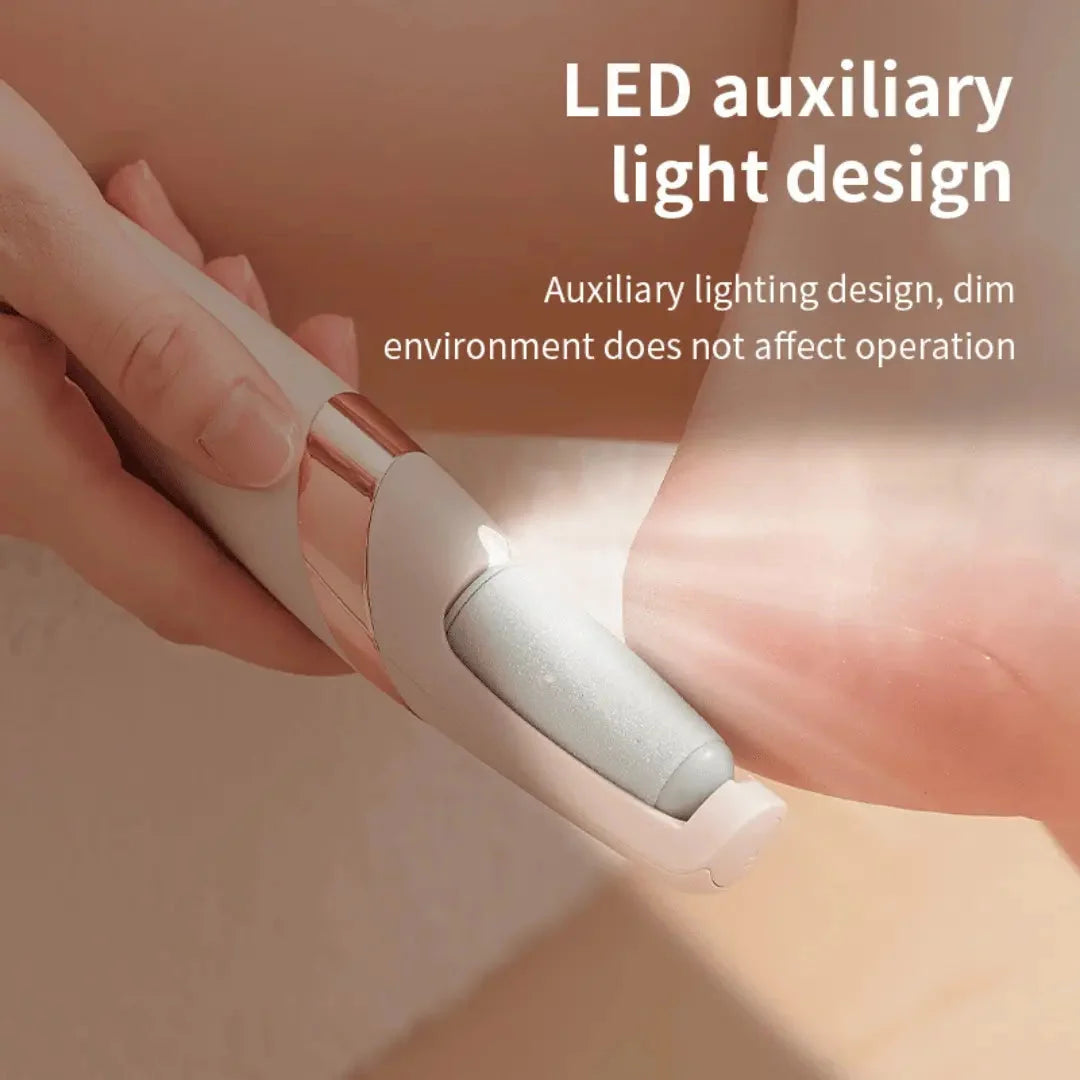 Electric Foot File Rechargeable Cordless High-Speed Rotating Head