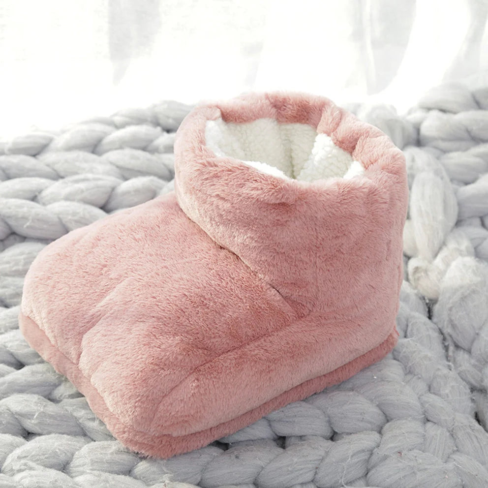 Electric Foot Warmer Soft Plush Even Heat One Size