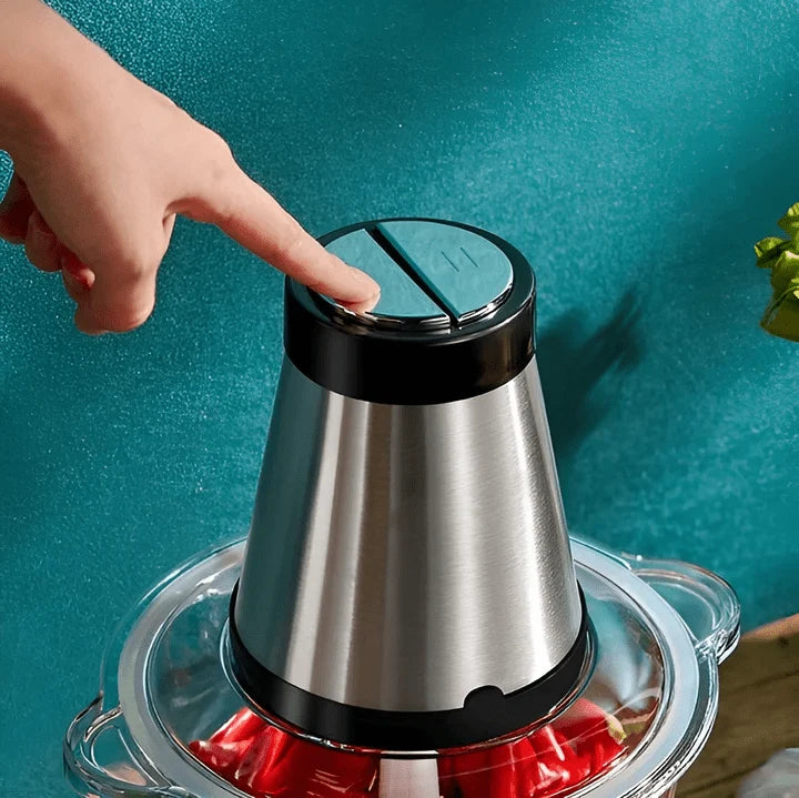 Electric Grinder Powerful Motor Adjustable Grind Stainless Steel 2L
