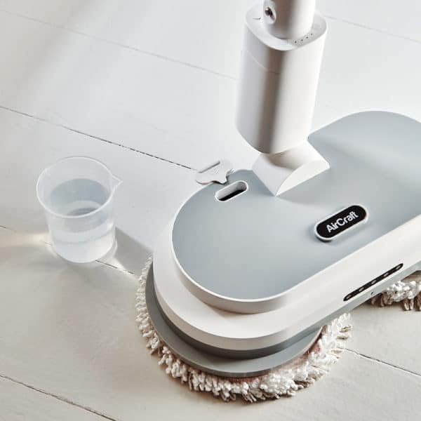 Electric Mop Cordless Spray System Washable Microfiber Pads