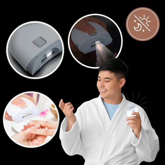 Electric Nail Clipper Cordless Dual-Speed USB Rechargeable