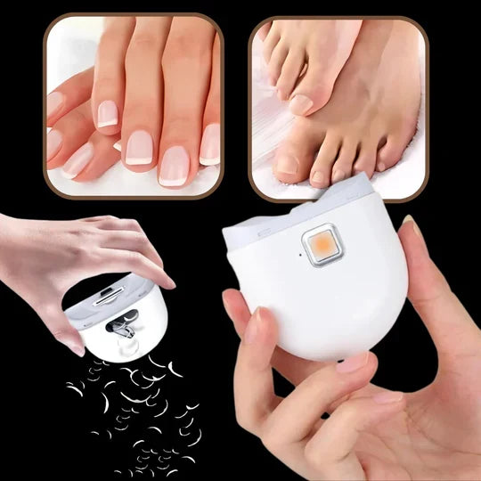 Electric Nail Clipper Cordless Dual-Speed USB Rechargeable