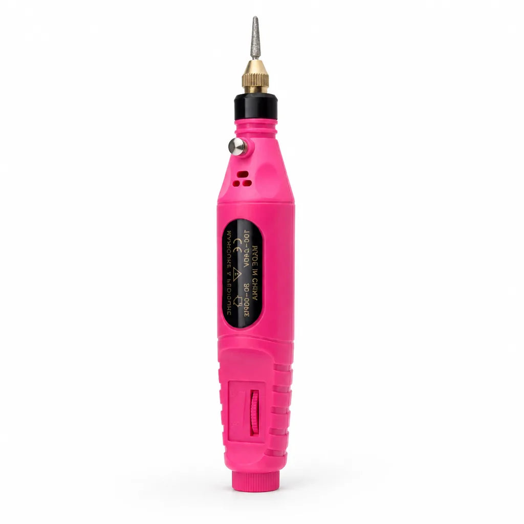 Electric Nail File Cordless USB Rechargeable 6 Attachments