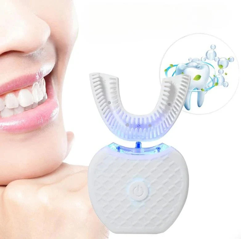 Electric Toothbrush U-Shaped Ultrasonic Rechargeable