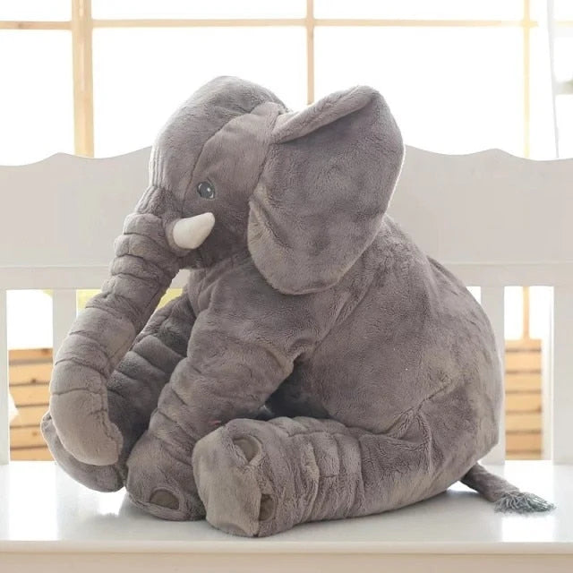 Elephant Plush Cushion Soft Machine Washable