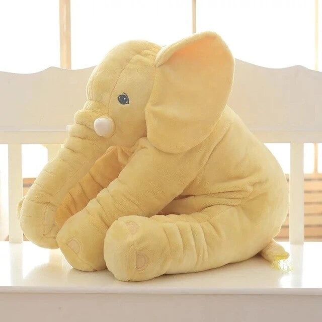 Elephant Plush Cushion Soft Machine Washable