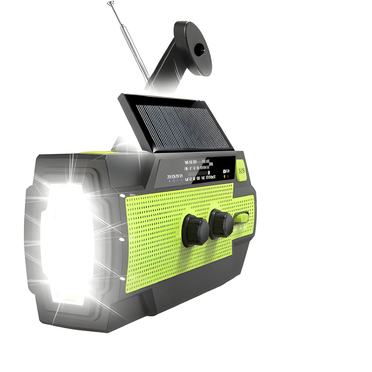 Emergency Weather Radio Hand Crank & Solar 4000mAh
