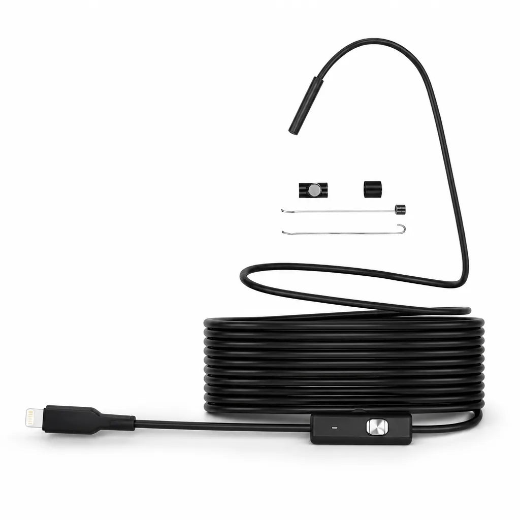 Endoscope Camera HD Adjustable LED Flexible Probe
