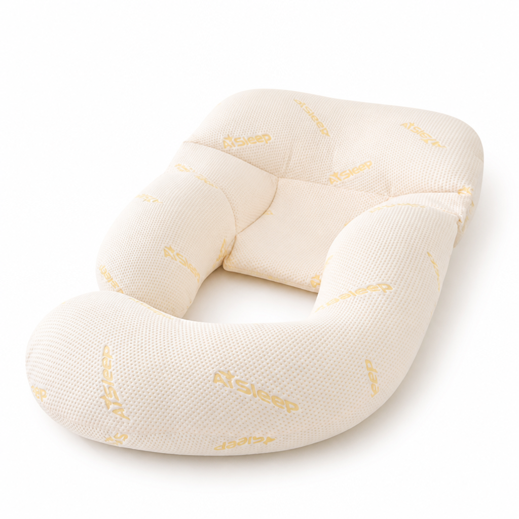 Ergonomic Breathable Full-Body Pregnancy Pillow
