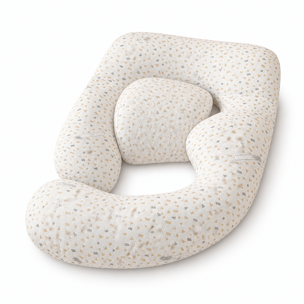 Ergonomic Breathable Full-Body Pregnancy Pillow