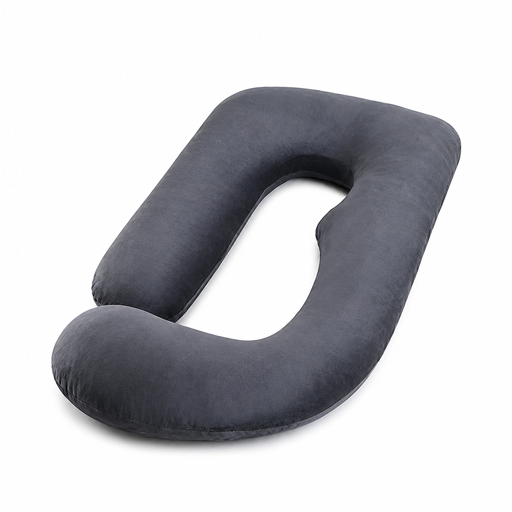 Ergonomic Breathable Pregnancy Body Pillow (Removable Washable Cover)