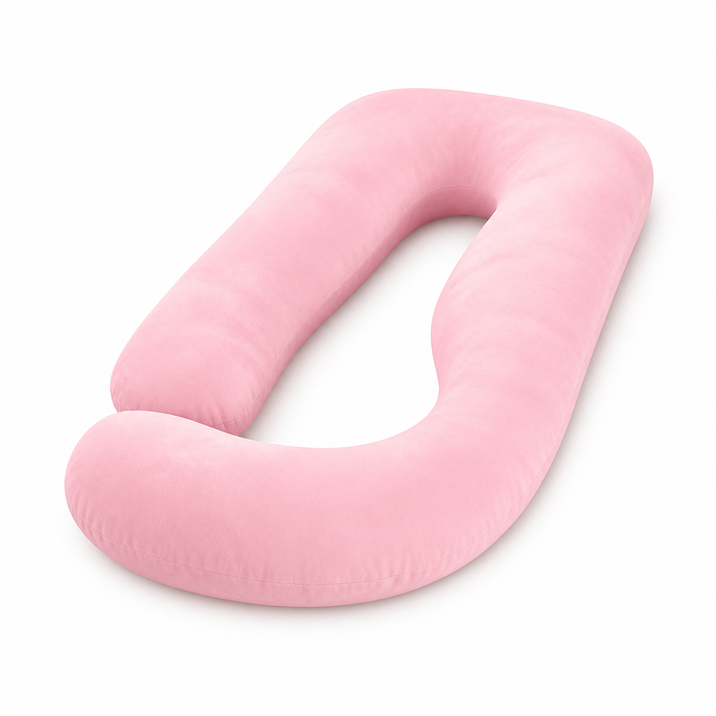Ergonomic Breathable Pregnancy Body Pillow (Removable Washable Cover)