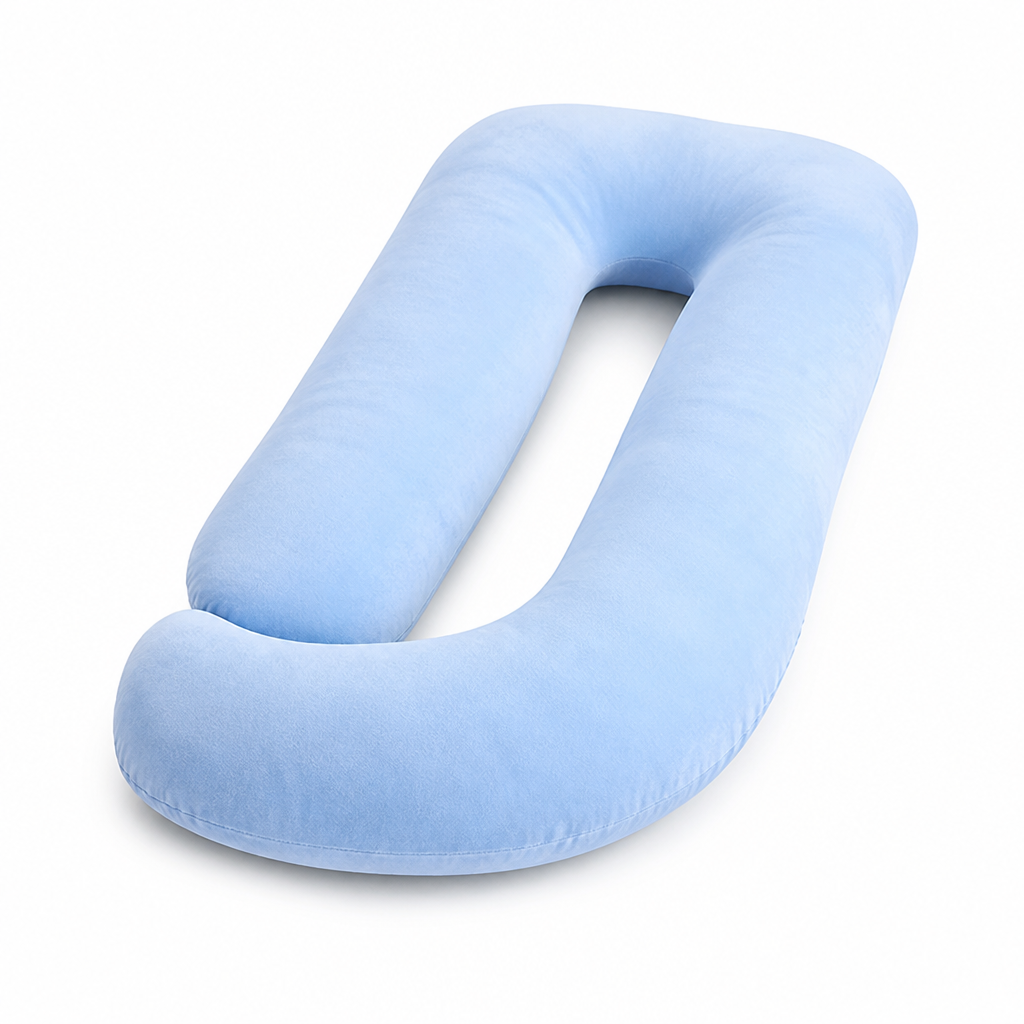 Ergonomic Breathable Pregnancy Body Pillow (Removable Washable Cover)