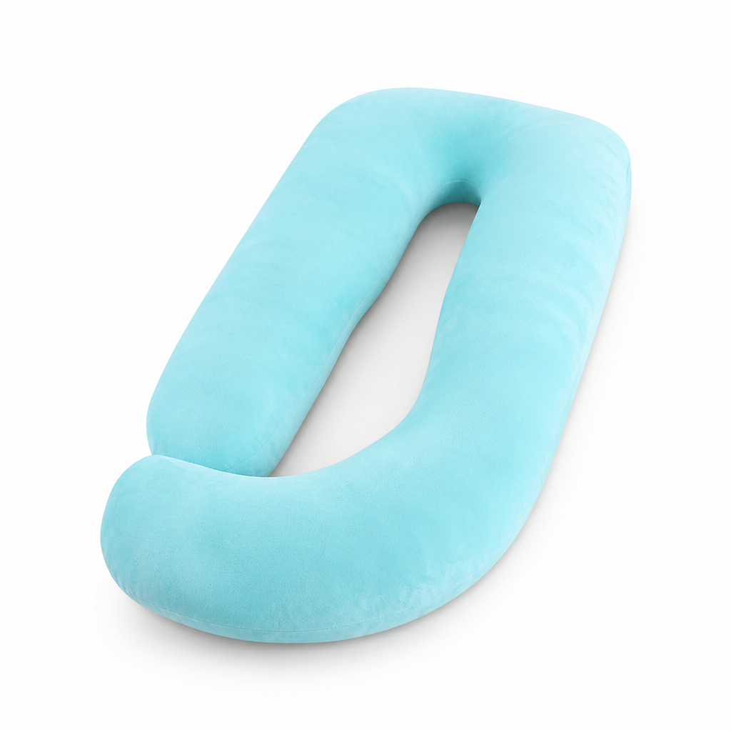 Ergonomic Breathable Pregnancy Body Pillow (Removable Washable Cover)