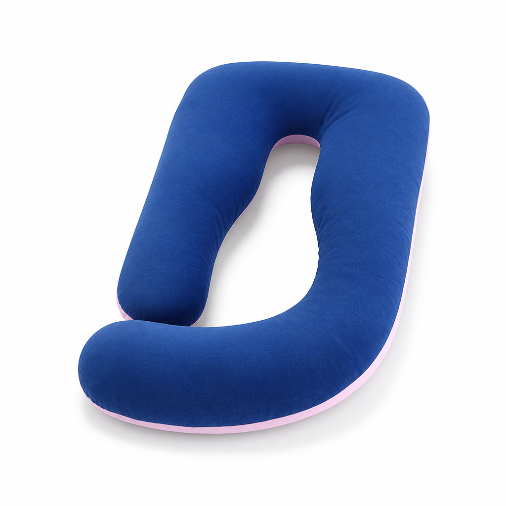 Ergonomic Breathable Pregnancy Body Pillow (Removable Washable Cover)