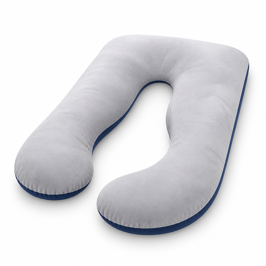 Ergonomic Breathable Pregnancy Body Pillow (Removable Washable Cover)