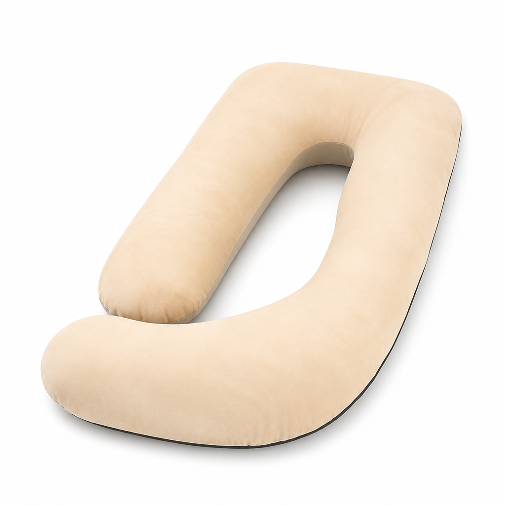 Ergonomic Breathable Pregnancy Body Pillow (Removable Washable Cover)