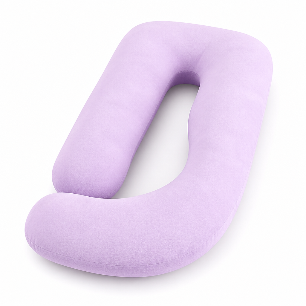 Ergonomic Breathable Pregnancy Body Pillow (Removable Washable Cover)