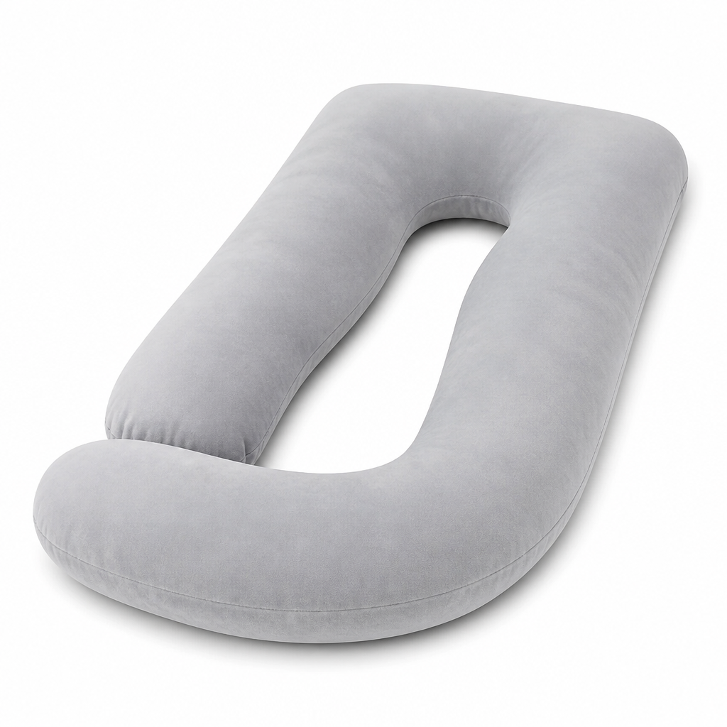 Ergonomic Breathable Pregnancy Body Pillow (Removable Washable Cover)