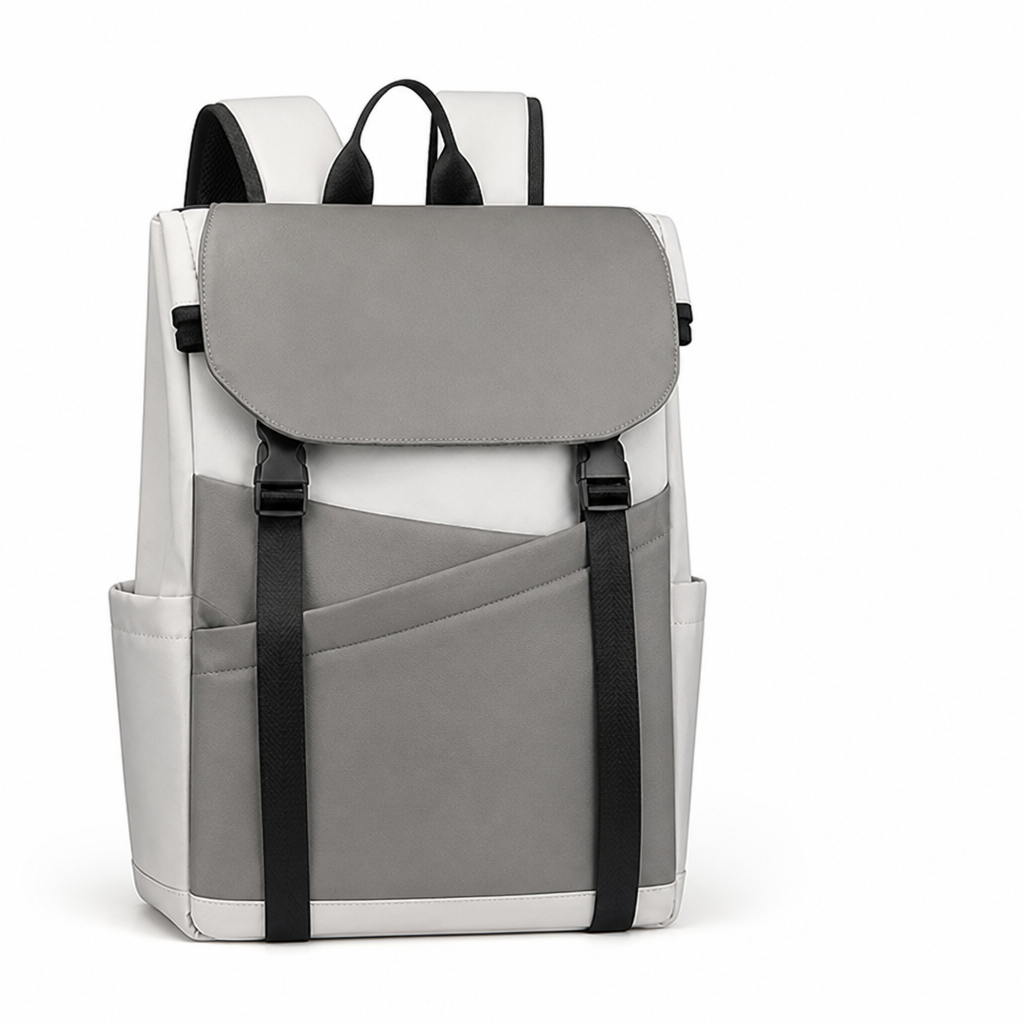 Ergonomic Padded Straps & Water-Resistant Travel Backpack (Laptop Compartment)