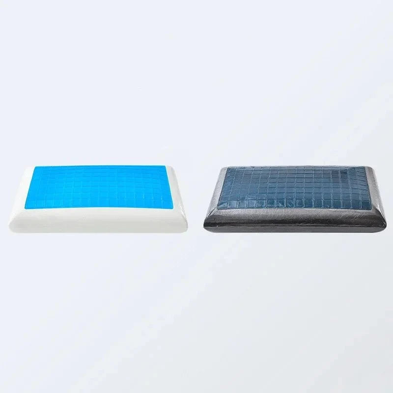 Ergonomic Pillow Gel Cooling Surface Neck Support