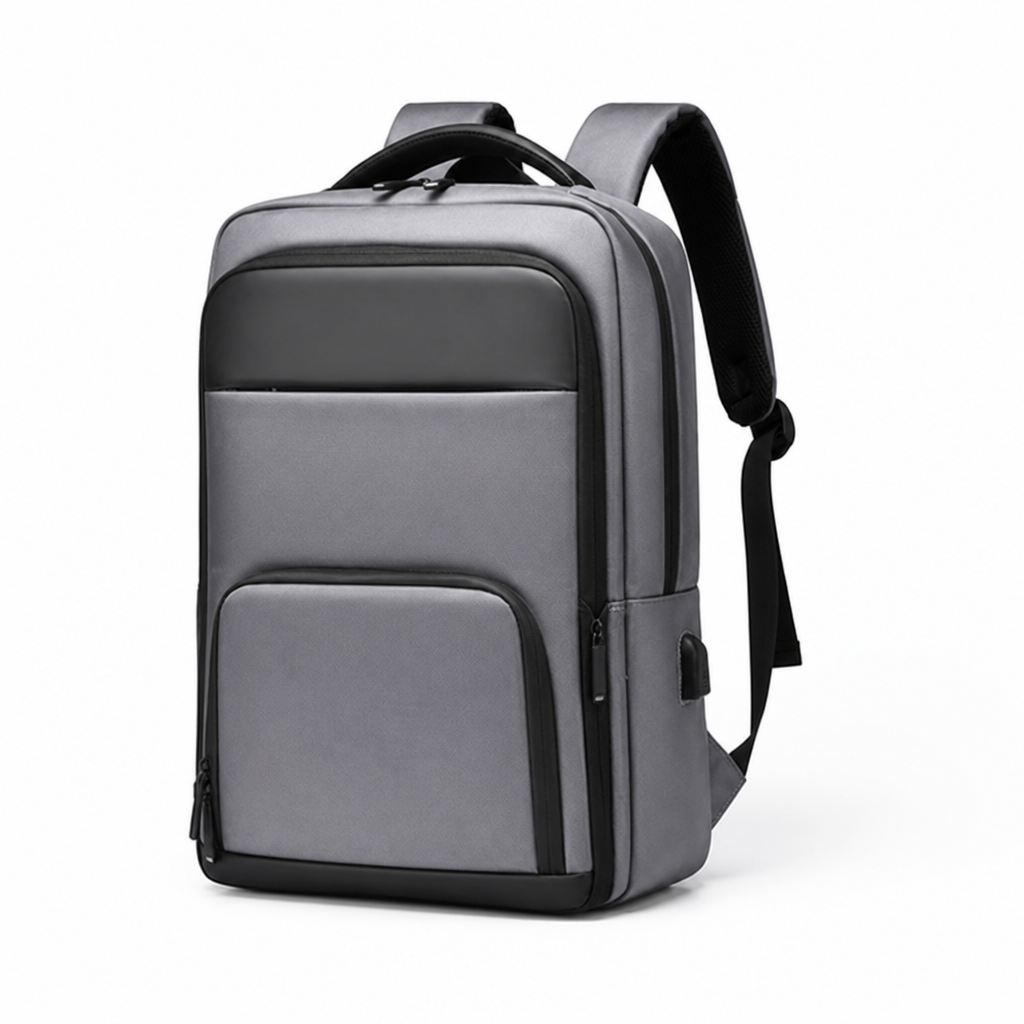 Ergonomic Water-Resistant Laptop Backpack (Fits 15.6-Inch Laptop)