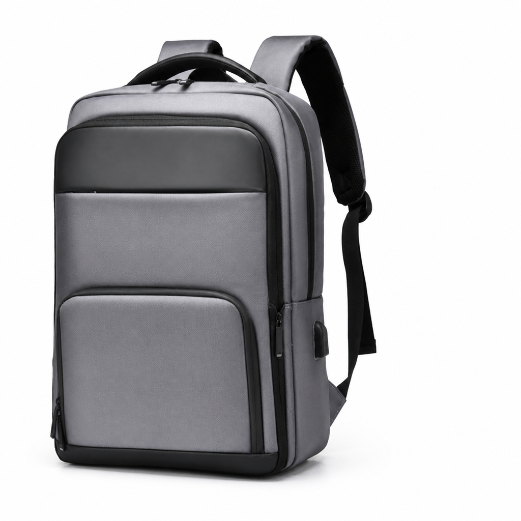 Ergonomic Water-Resistant Laptop Backpack (Fits 15.6-Inch Laptop)