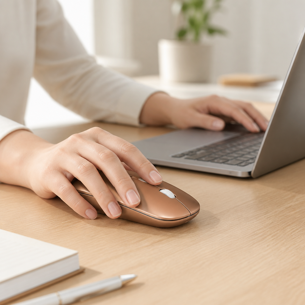 Ergonomic Wireless High-Precision Mouse