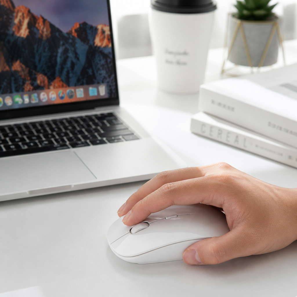 Ergonomic Wireless High-Precision Mouse