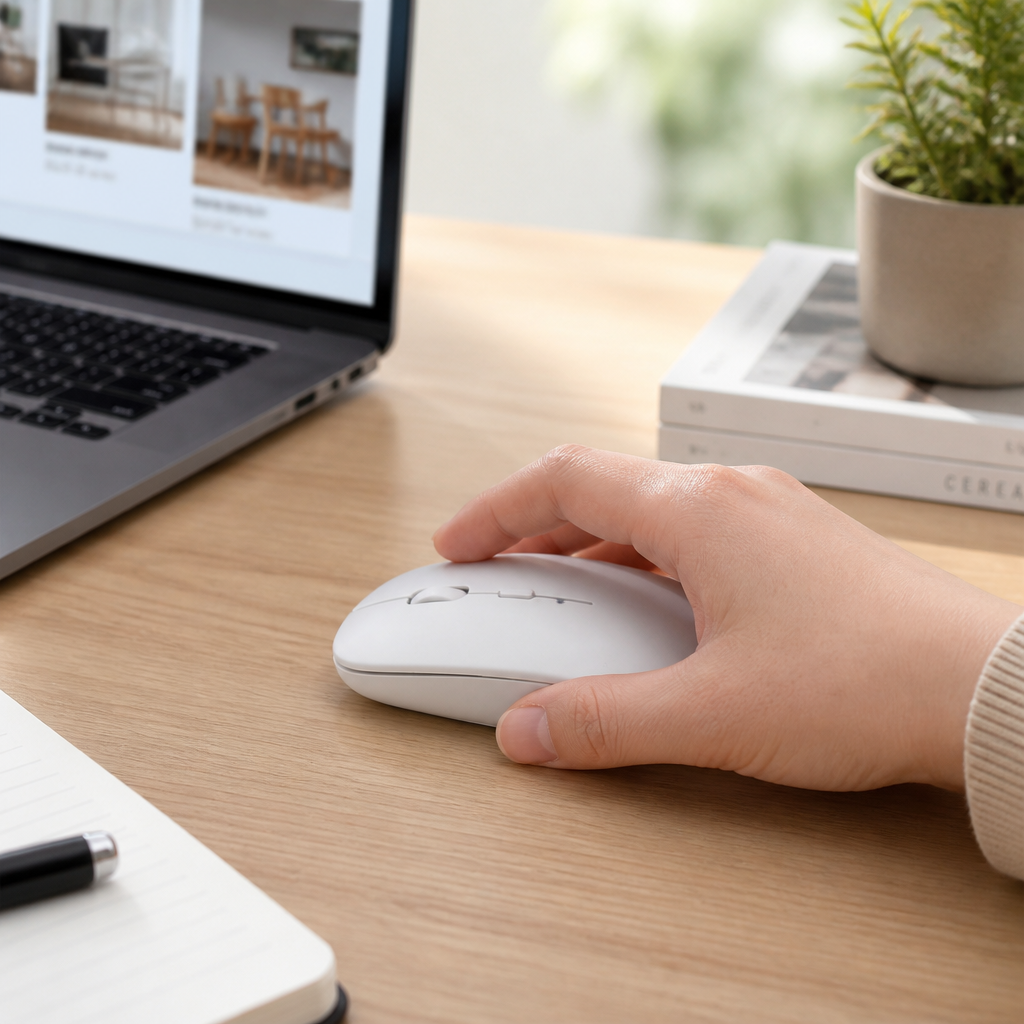 Ergonomic Wireless High-Precision Mouse