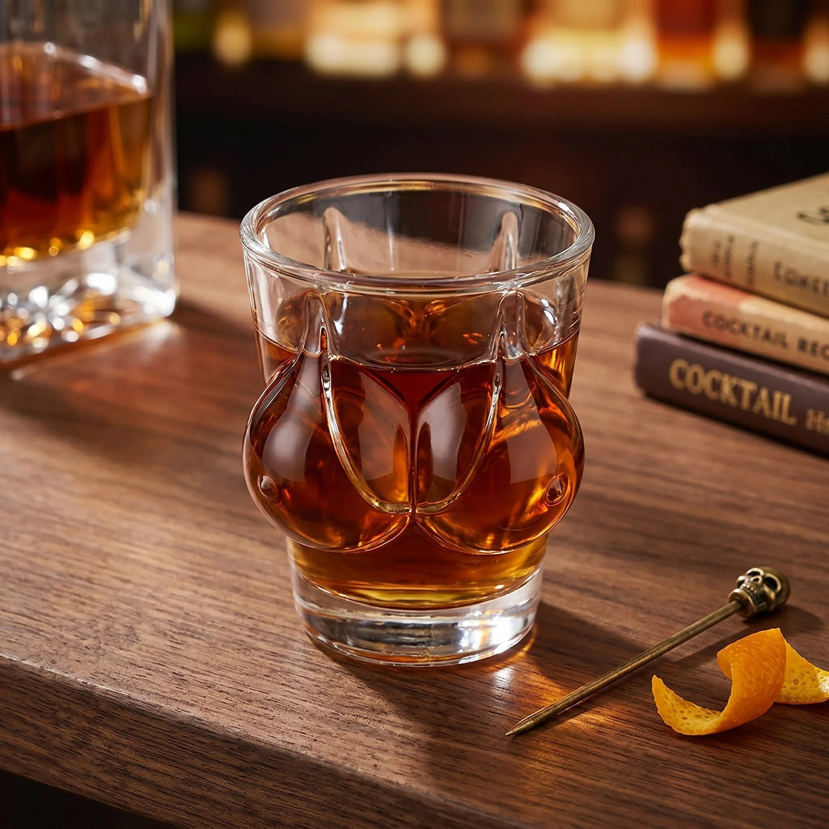 Espresso Glass Twin-Top Design 30ml Capacity