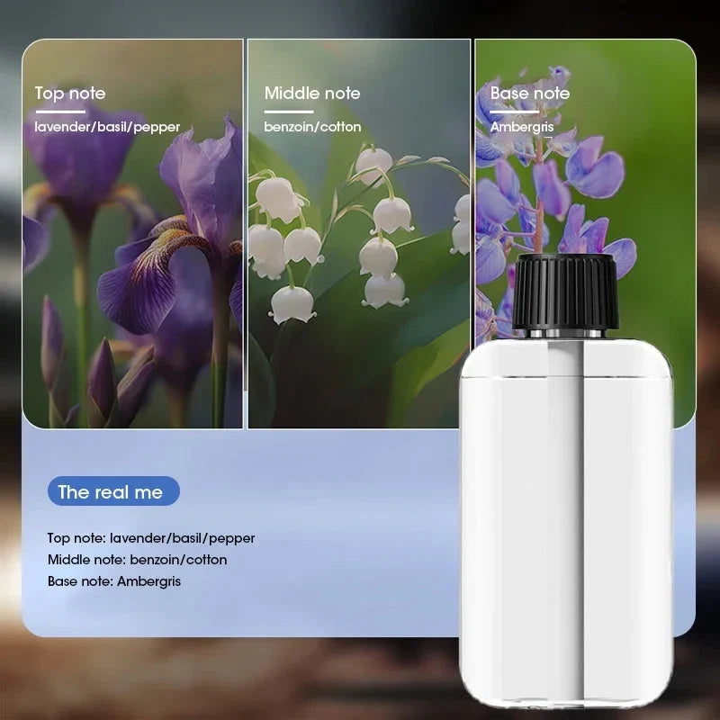 Essential Oil Diffuser Rechargeable 5 Spray Modes Wall Mountable