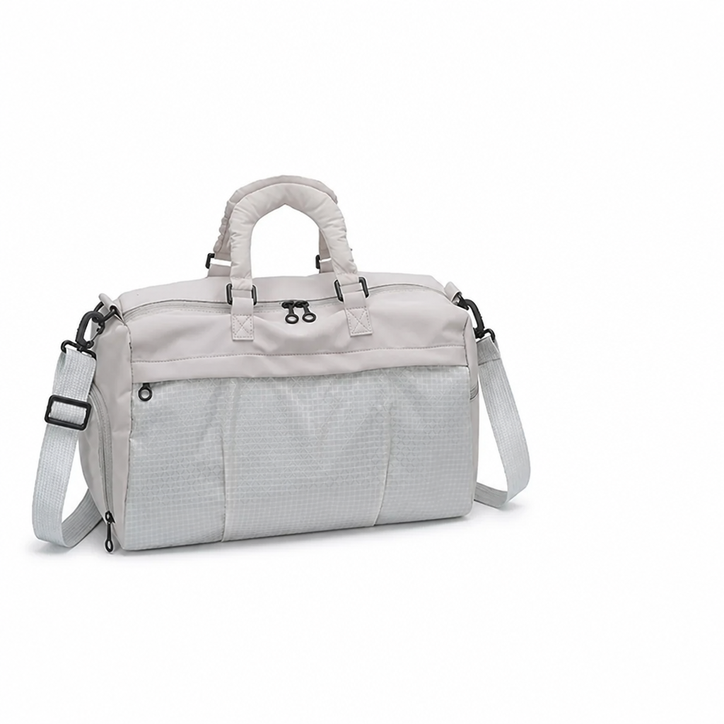 Expandable Weather-Resistant Duffel Bag (Shoe Compartment)