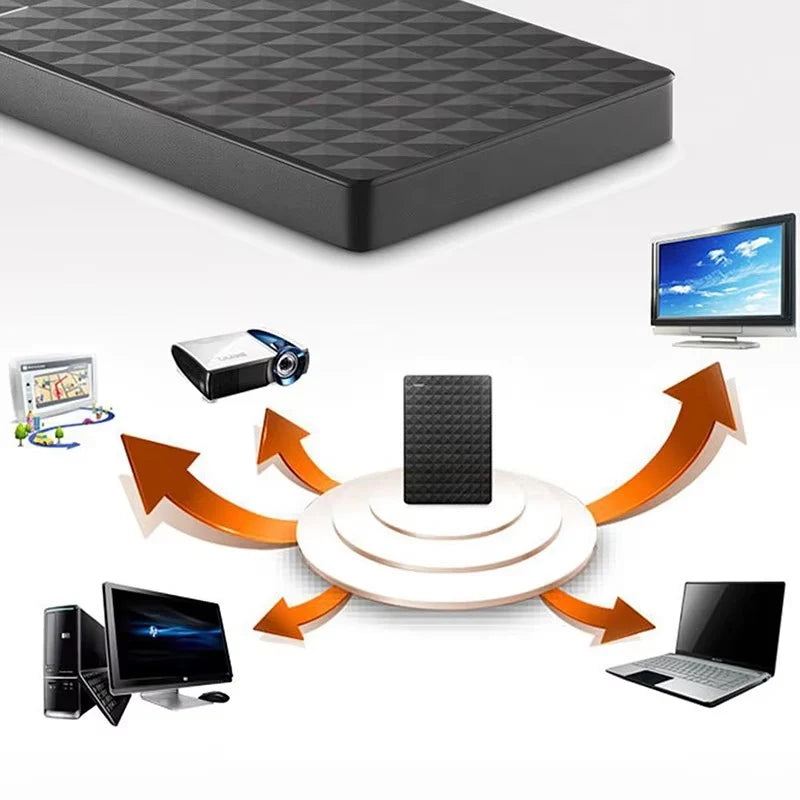 External Hard Drive 8TB USB 3.0 Portable Design