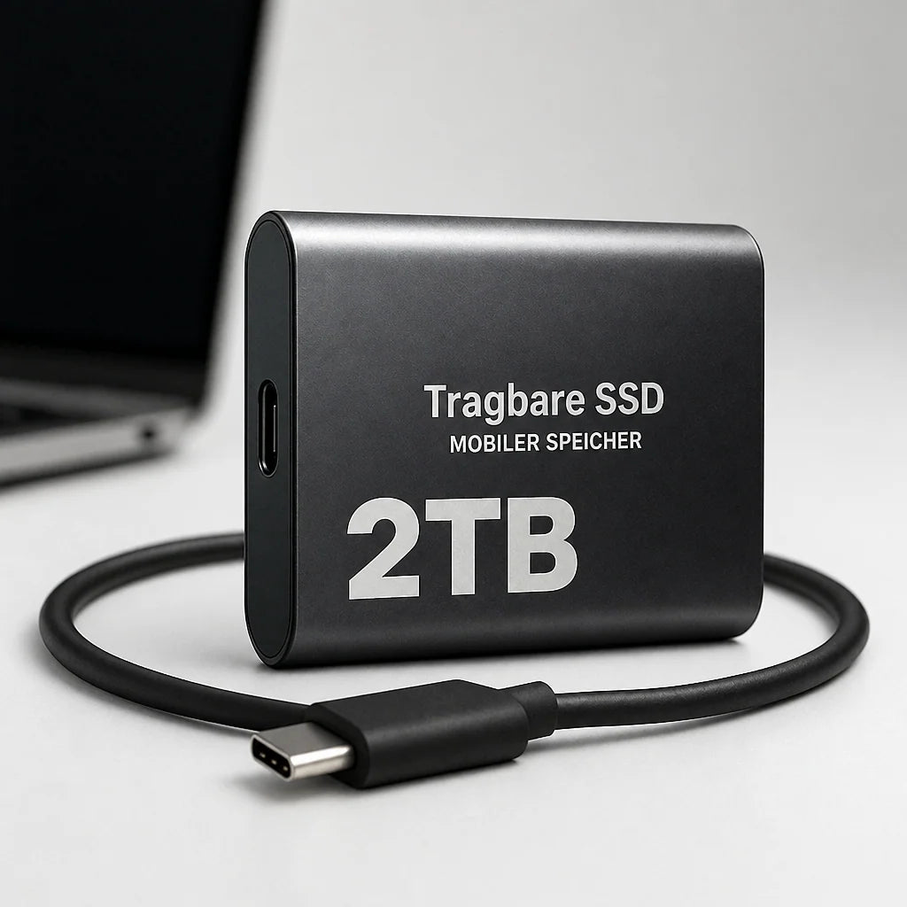 External SSD 2TB USB-C Up to 1050 MB/s