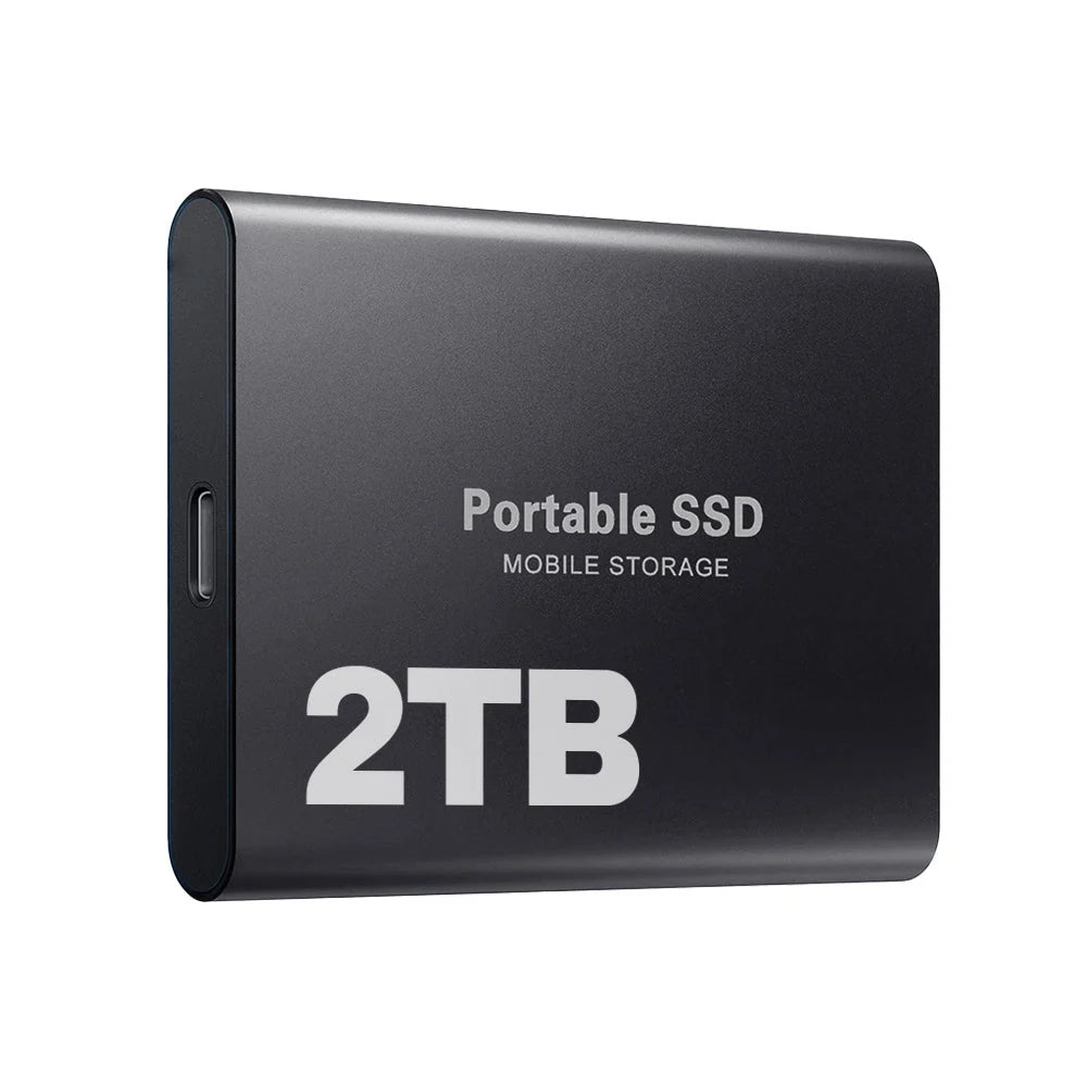 External SSD Fast Transfer 2TB Portable Rugged Design
